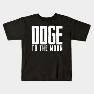 Doge to the Moon Kids T-Shirt